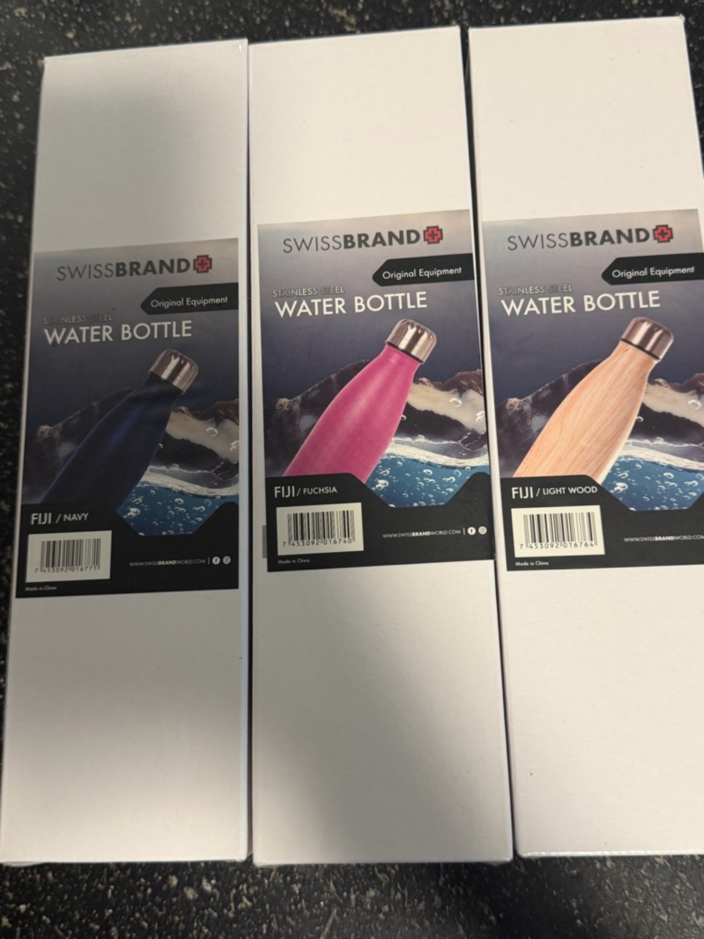 SwissBrand Stainless Steel Water Bottle